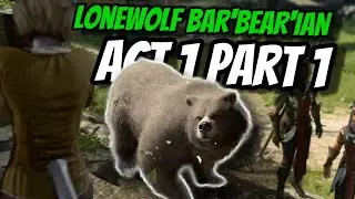BG3 But I'm an Angry Solo Bear Act 1 Part 1 (Honour Ruleset) - Baldur's Gate 3