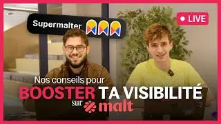 NoCode Series - Am&eacute;liorer sa visibilit&eacute; et optimiser son profil Malt pour booster son activit&eacute; 🚀