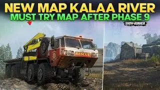 New Map Kalaa River Must Try After Phase 9 Update in SnowRunner Based on Pacific North West