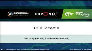 glTF BOF AEC Geospatial