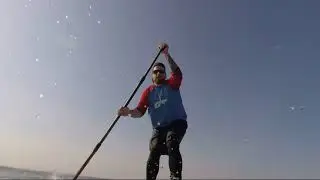 Stand Up Paddleboarding in Dunbar, Scotland