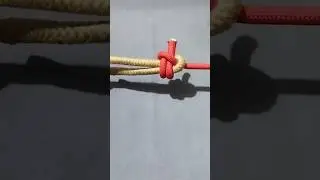 How to connect a strong rope 💯  #knot #rope #diy #shorts