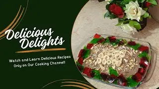 Chocolate custard with rangeen seviyan | Fruit Custard Recipe | rangeen seviyan recipe