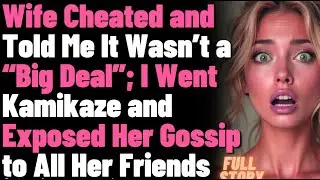 My Wife Cheated and Told Me It Wasn’t a “Big Deal”; I Went Kamikàze and Exposed Her Gossip