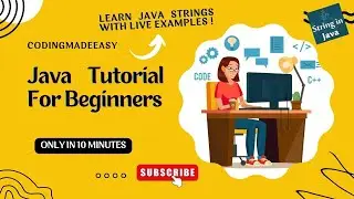 String In Java | Java Tutorial For Beginner | Java For Beginners | Learn Froom Basic #coding #java