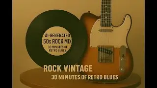 AI-Generated 50s Rock Mix | 30 Minutes of Retro Blues