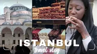 Trying popeyes for the first time, visiting the blue mosque, and more... an ISTANBUL TRAVEL VLOG...