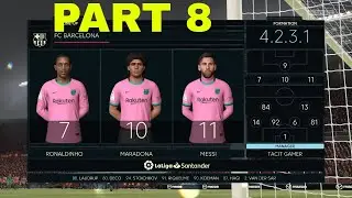 FIFA 21 ICONs Career Mode: Barcelona Part 8 LaLiga: Barcelona Vs Valencia - Gameplay