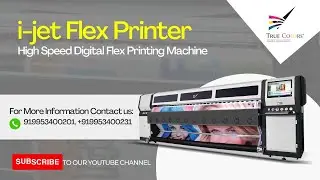 Solvent Printing Machine in India...True Solvent Flex Printer #solventprinter  #flexprinting
