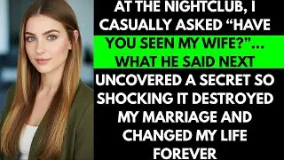 At the Nightclub, I Casually Asked “Have You Seen My Wife?”… What He Said Next Uncovered a ...