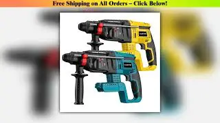 VILASTING 26MM Brushless Electric Hammer Drill Multifunctional Rotary Cordless Power Tools For