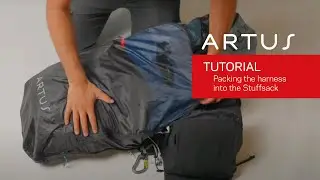 NOVA ARTUS Tutorial &ndash; Packing the harness into the Stuffsack