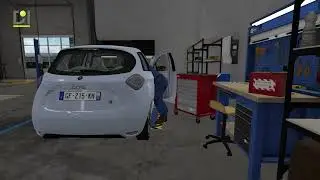 Formation en r&eacute;alit&eacute; virtuelle : maintenance d'un v&eacute;hicule &eacute;lectrique