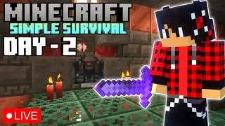 Trial chambers are kids play | survival smp Day 02 | Minecraft live