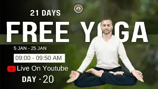 Live 21 Days Yoga Class #weightloss #yoga #meditation