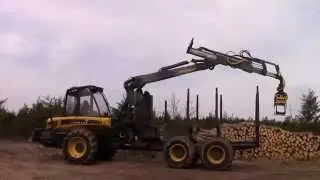 Ponsse Elk 6 Wheel Forwarder