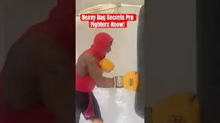 Heavy Bag Secrets Pro Fighters Know #boxing #technique
