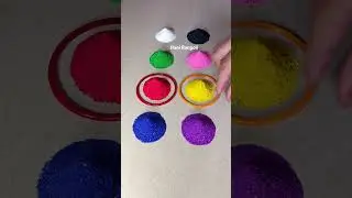 Simple Rangoli | Satisfying Rangoli | Easy Rangoli Tips | ASMR #rangoli #satisfying #asmr