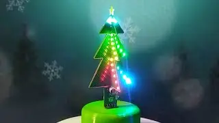 RGB PCB Christmas Tree