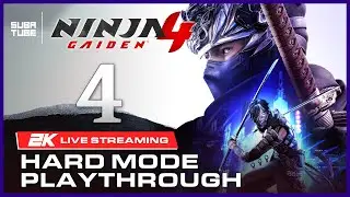 NINJA GAIDEN 4 - HARD Difficulty Gameplay Playthrough Part 4 | Japanese Dub English Subs