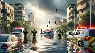 Devastating Floods in Ashdod: Streets Submerged After Torrential Rains