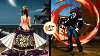 Mai Shiranui vs Titan Fight  🔥 KOF Mugen💥 Must Watch