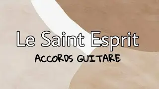 SAINT ESPRIT - @DenaMwana 🌿 [Cantique Guitare]