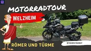 Tagestour: R&ouml;merkastell Welzheim & Altenbergturm 🌄🏍️