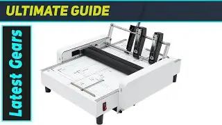YIYIONCE A3 Binding Machine: The Ultimate Automatic Paper Folder & Stapler!