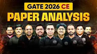 GATE CE Paper Analysis 2026 | GATE Civil Paper Analysis & Difficulty Level | GATE Exam Analysis