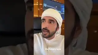 Prince Hamdan showcasing luxury in the skies #youtube #youtubeshorts #princehamdan #fazza #trending