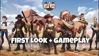 WILD WEST HEROES | FIRST LOOK + GAMEPLAY  (ANDROID)