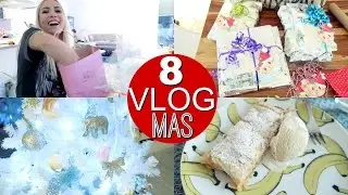 Geschenke verpacken, schnellster Apfelstrudel & Weihnachtsbaum | VLOGMAS 2016 funnypilgrim