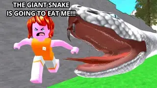 Roblox escape a giant snake obby&hellip;