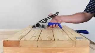USA Made plastic strapping tensioner and sealer