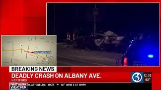 Hartford crash leaves 1 dead, 1 with non-survivable injuries
