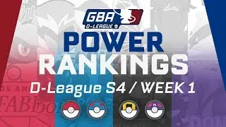 GBA D-League, сезон 4, неделя 1: рейтинги силы