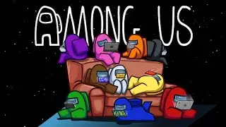 Among Us sad and funny moments hide and seek night gaming