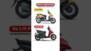 125cc Clash! Xoom 125 or SR 125 &ndash; What&rsquo;s Your Pick? 🛵 #xoom125 #sr125 #apriliasr125