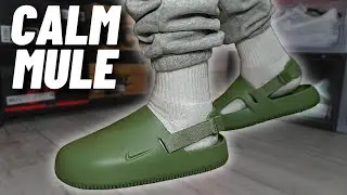 ПОСМОТРИТЕ, ПРЕЖДЕ ЧЕМ ПОКУПАТЬ! Обзор кроссовок Nike Calm Mule On Feet