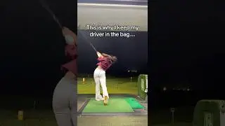 I&rsquo;d call that a high fade? 😂 #golf