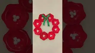 DIY- Christmas Wall Decoration Idea | Ice Cream Ball Craft #shorts