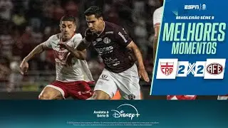 CRB TEM DOIS GOLS ANULADOS NO FIM E EMPATA COM A FERROVI&Aacute;RIA EM JOGO AGITADO | Melhores momentos