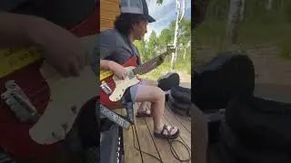 Back Porch Session in the Wasatch Mountains #jamsession #americanamusic #mountainmusic #music #banjo
