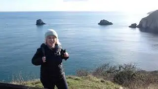 4K Walk to berryhead fort and secret cave.