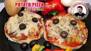 Potato Pizza Recipe Malayalam | Variety Pizza Recipe | Mini Pizza Recipe without oven Pizza Making