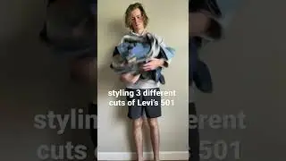 Vintage Levi&rsquo;s 501 Try On Haul - Styling the 3 best cuts of the Levi&rsquo;s 501 #shorts #levis #vintage