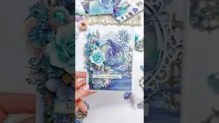 Ever Made a Mermaid Shaker Card? Easy DIY 3D Shaker Card Tutorial #papercraft #artandcraft #handmade