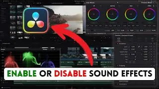 How to Enable or Disable Sound Effects in DaVinci Resolve 2025?
