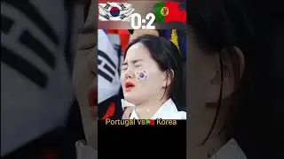 the Day Ronaldo showed Korea cr7 Portugal vs Korea fifa match#foryou #football 🇵🇹🇵🇹